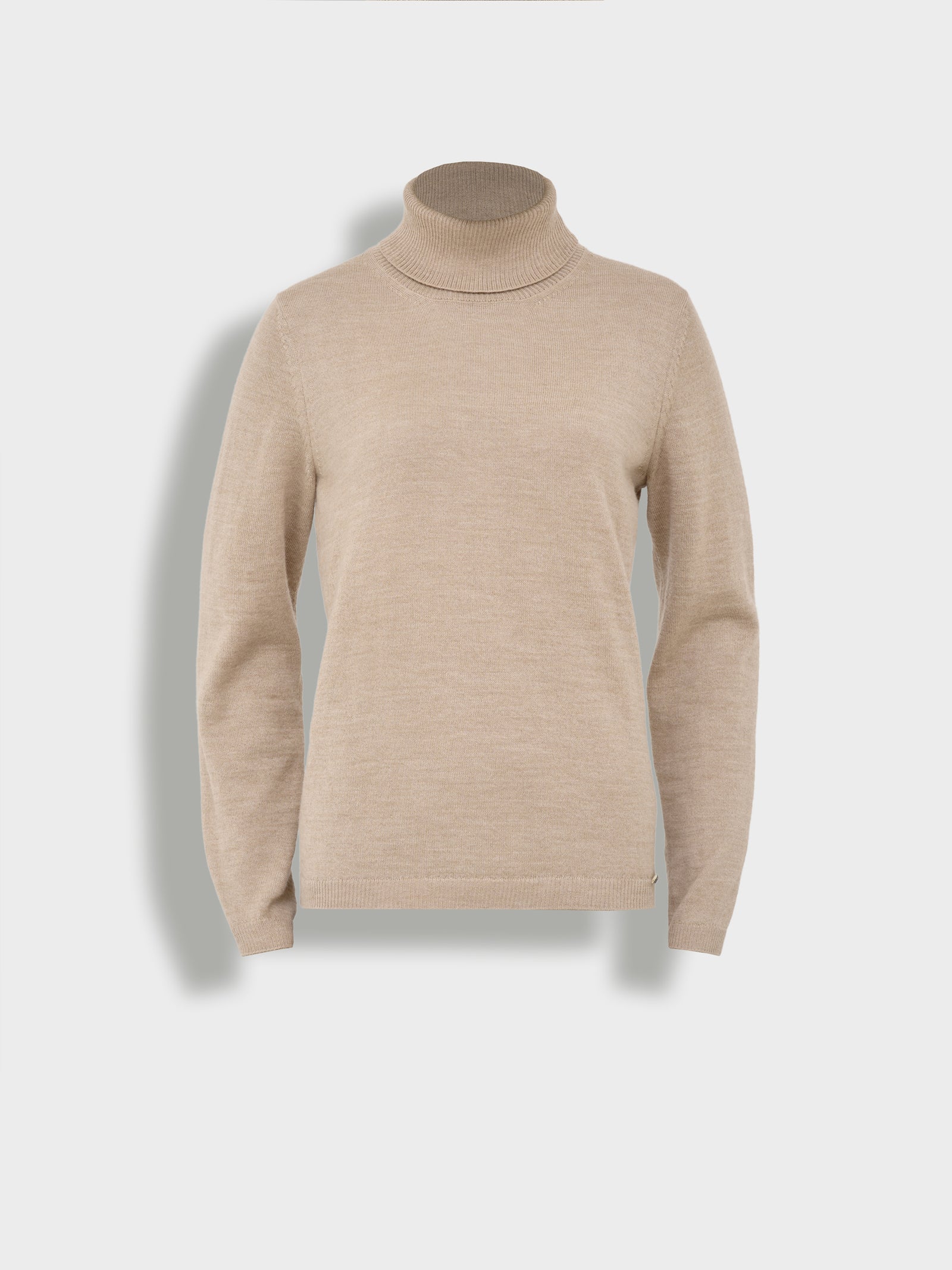 Amber Beige Baby Alpaca Sweater