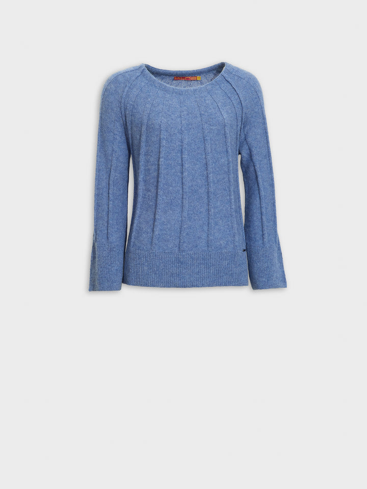 Zephir Baby Alpaca Sweater in Sky Blue