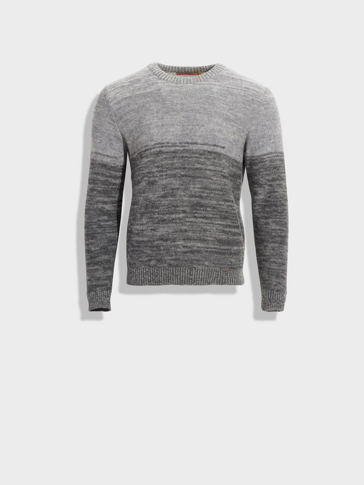 Suéter Zodiac De Baby Alpaca Color Gris