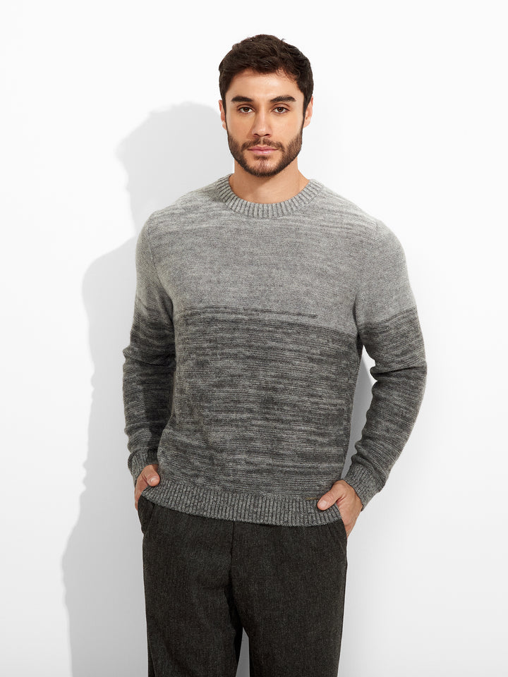 Suéter Zodiac De Baby Alpaca Color Gris