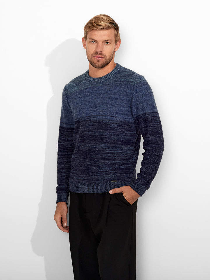 Suéter Zodiac De Baby Alpaca Color Azul