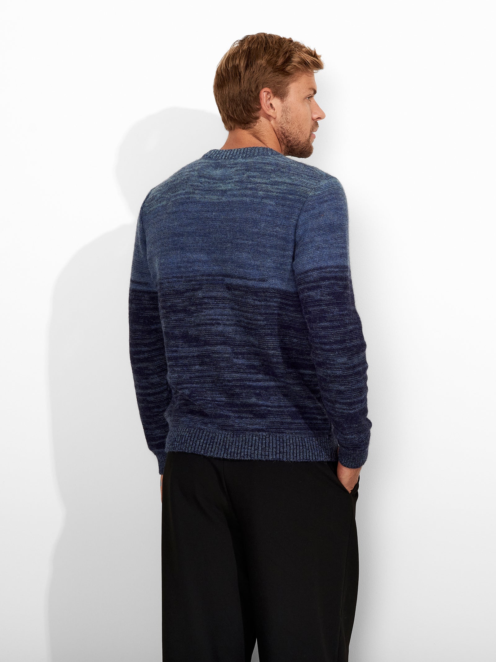 Suéter Zodiac De Baby Alpaca Color Azul