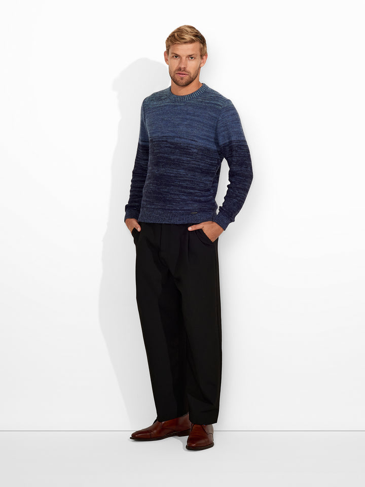 Suéter Zodiac De Baby Alpaca Color Azul