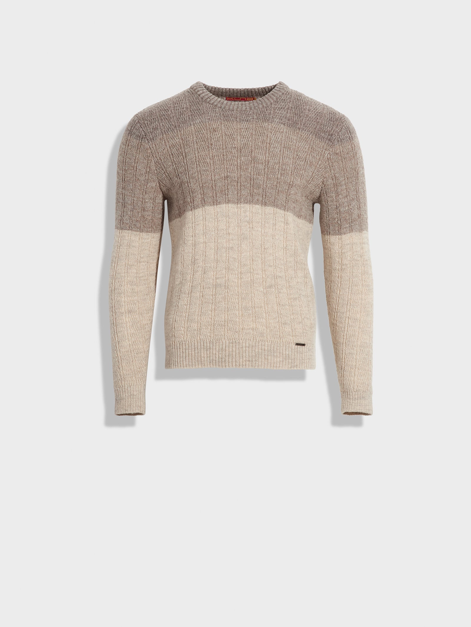Suéter Zinal De Baby Alpaca Color Beige