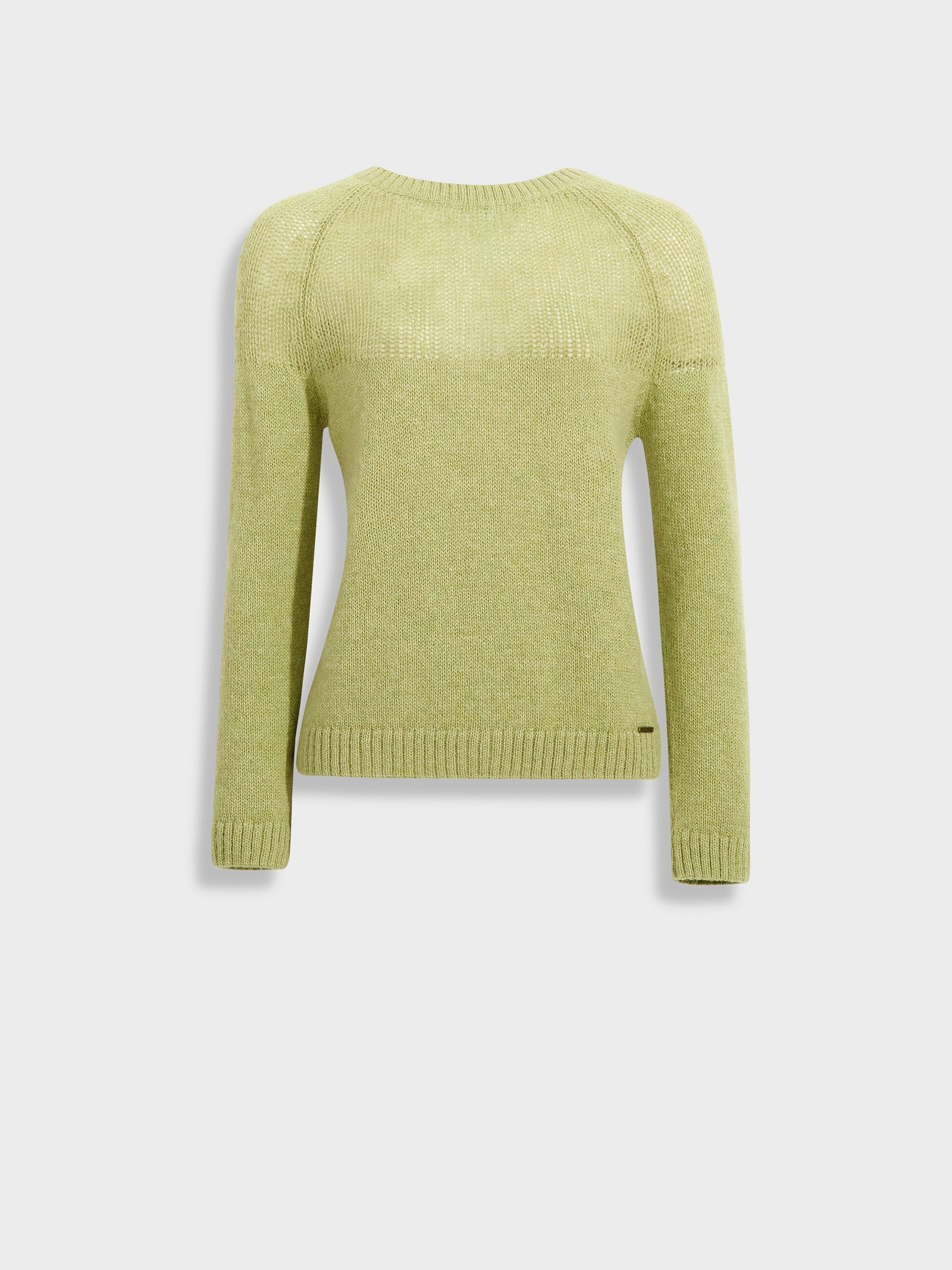 Cárdigan Zabine De Baby Alpaca Color Verde