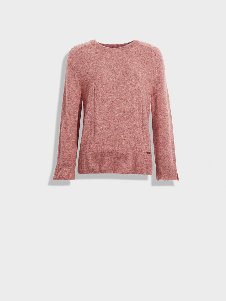 Suéter Zia De Baby Alpaca Color Rosado