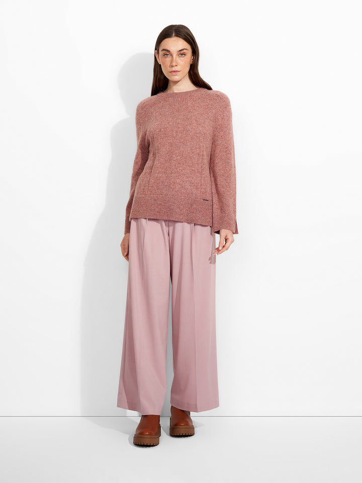 Suéter Zia De Baby Alpaca Color Rosado