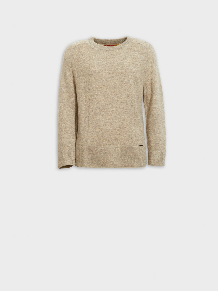 Zia Baby Alpaca Beige Sweater