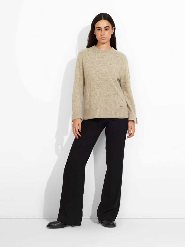 Zia Baby Alpaca Beige Sweater