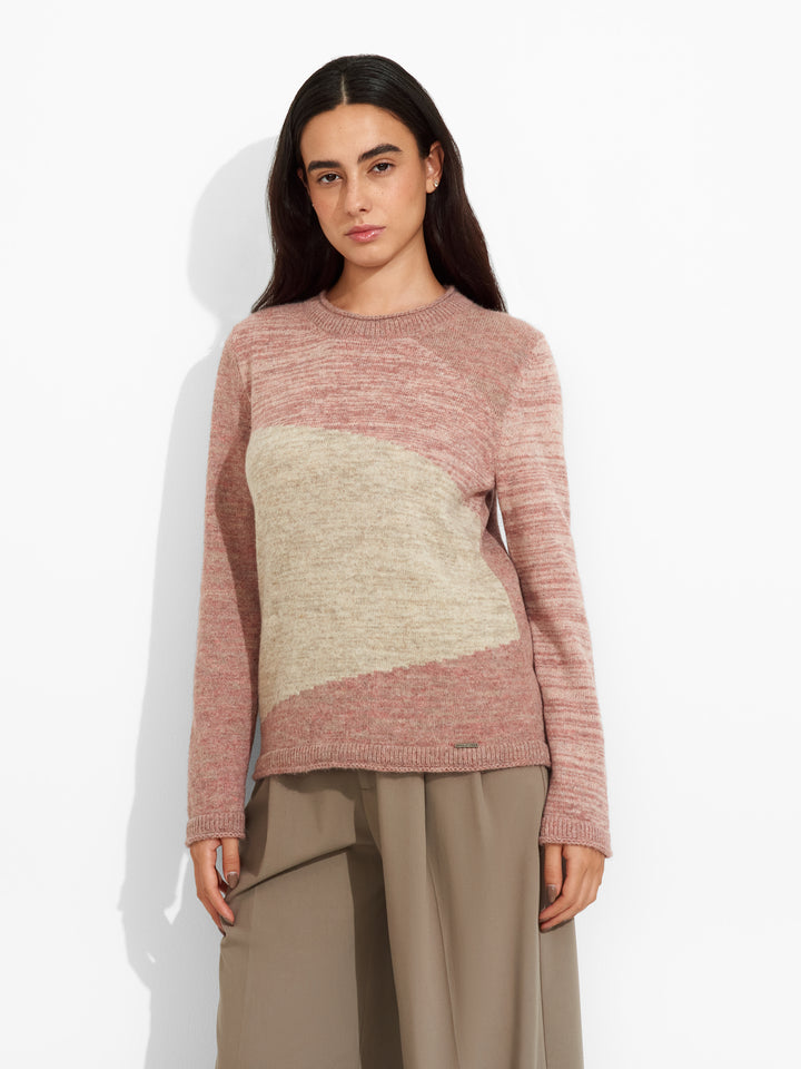 Zoe Baby Alpaca Pink Sweater