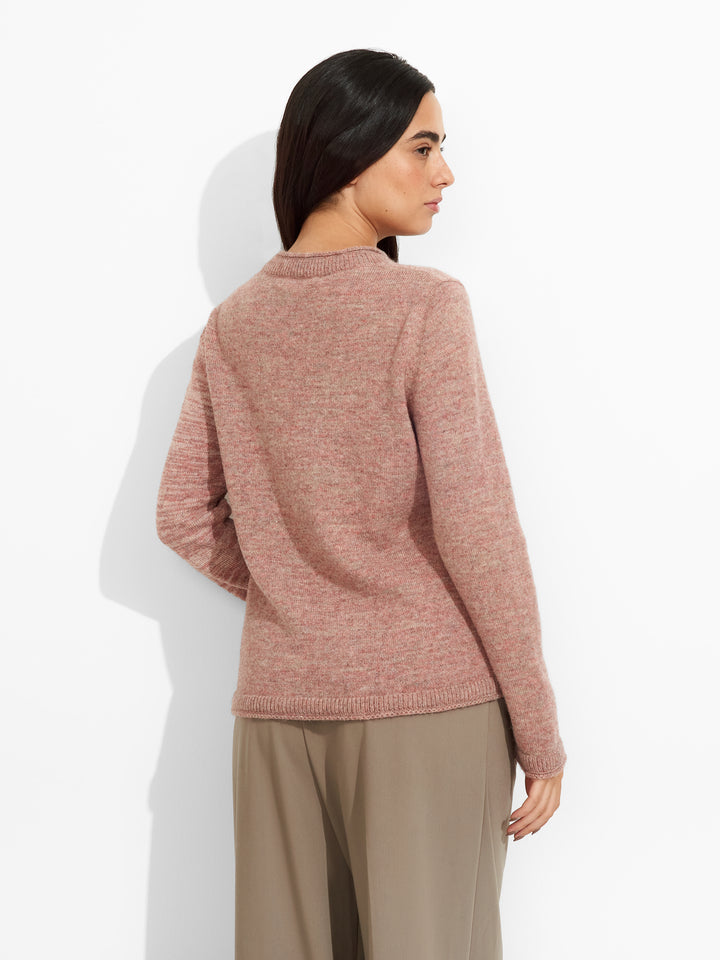 Zoe Baby Alpaca Pink Sweater