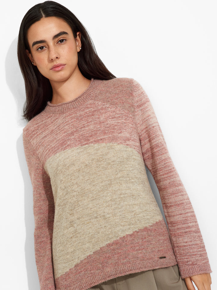 Zoe Baby Alpaca Pink Sweater