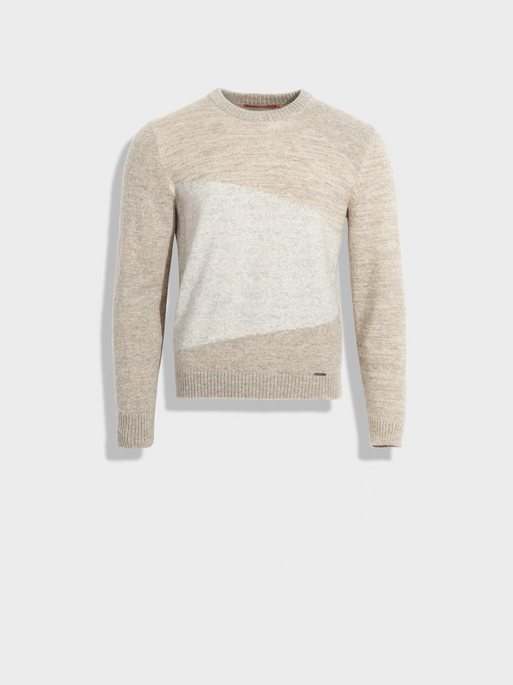 Suéter Zoe De Baby Alpaca Color Beige