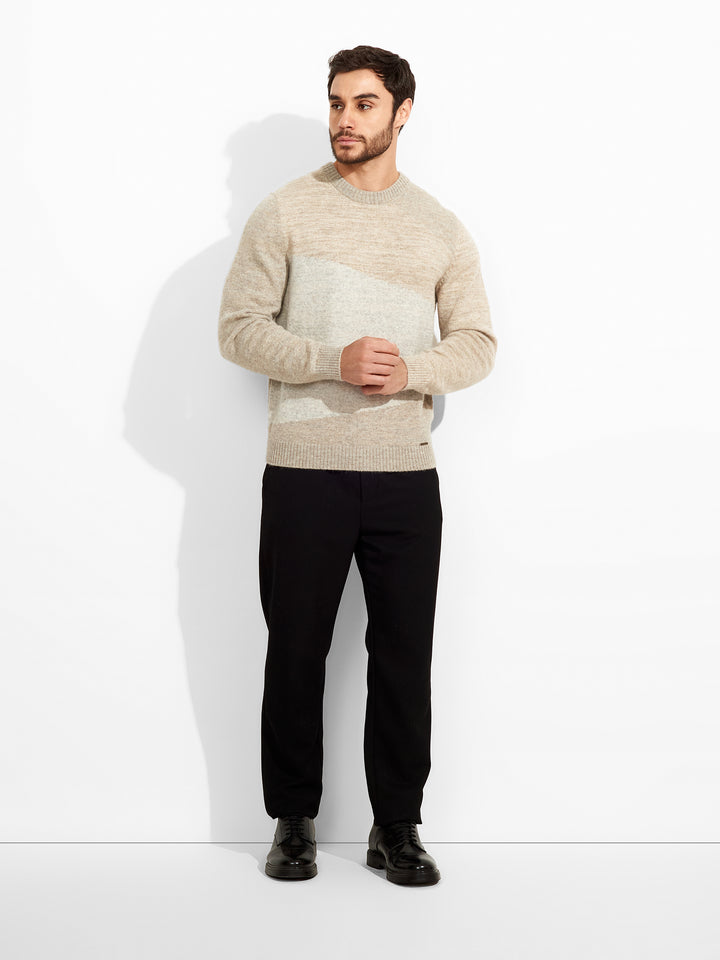 Suéter Zoe De Baby Alpaca Color Beige