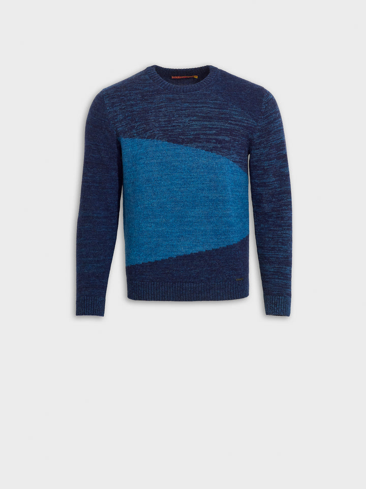 Suéter Zoe De Baby Alpaca Color Azul