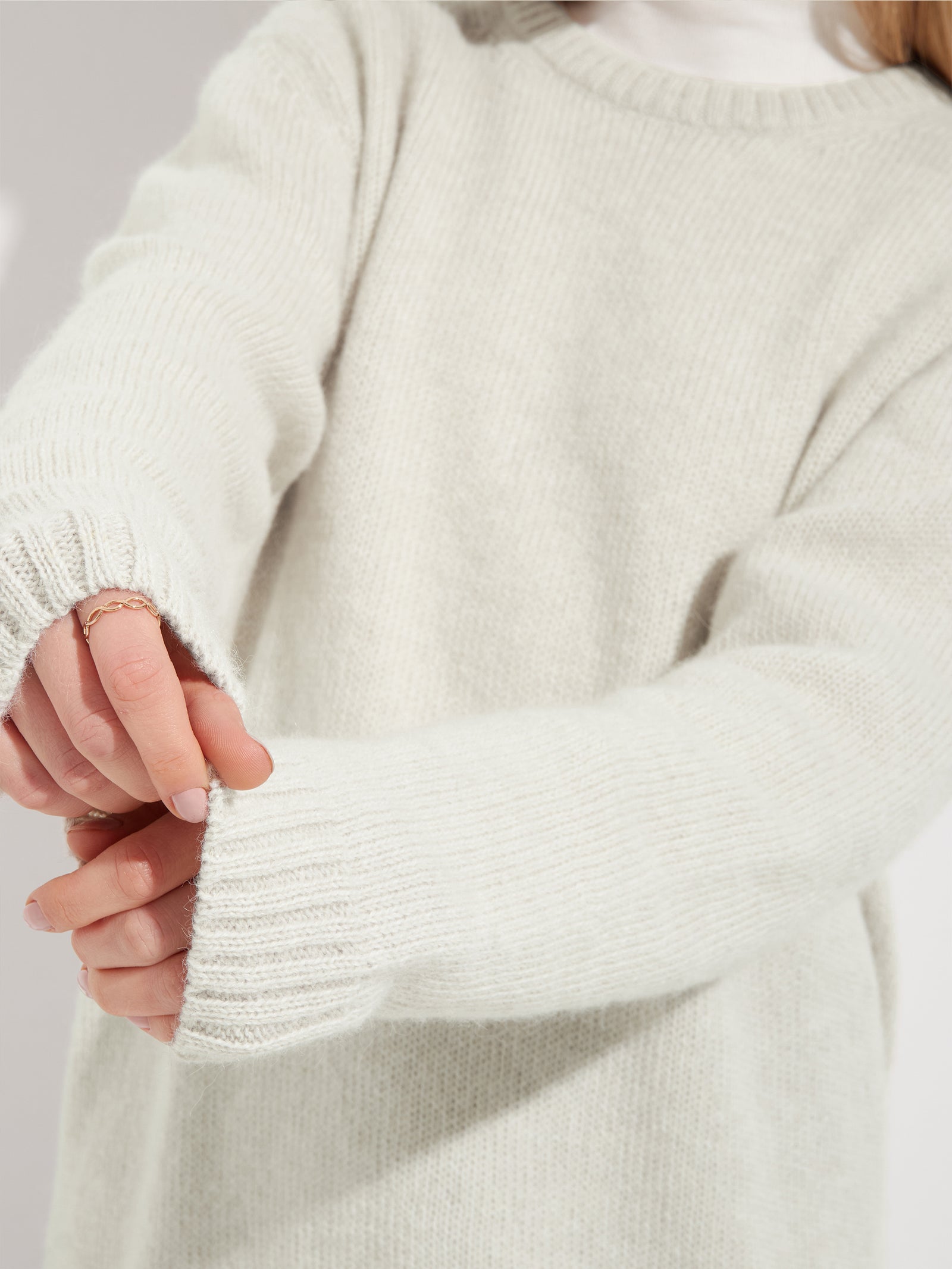 Arequipa Baby Alpaca Sweater in Beige