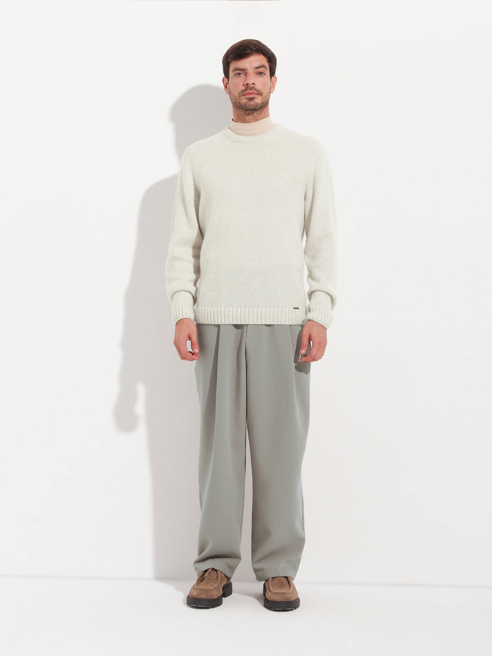 Arequipa Baby Alpaca Sweater in Beige