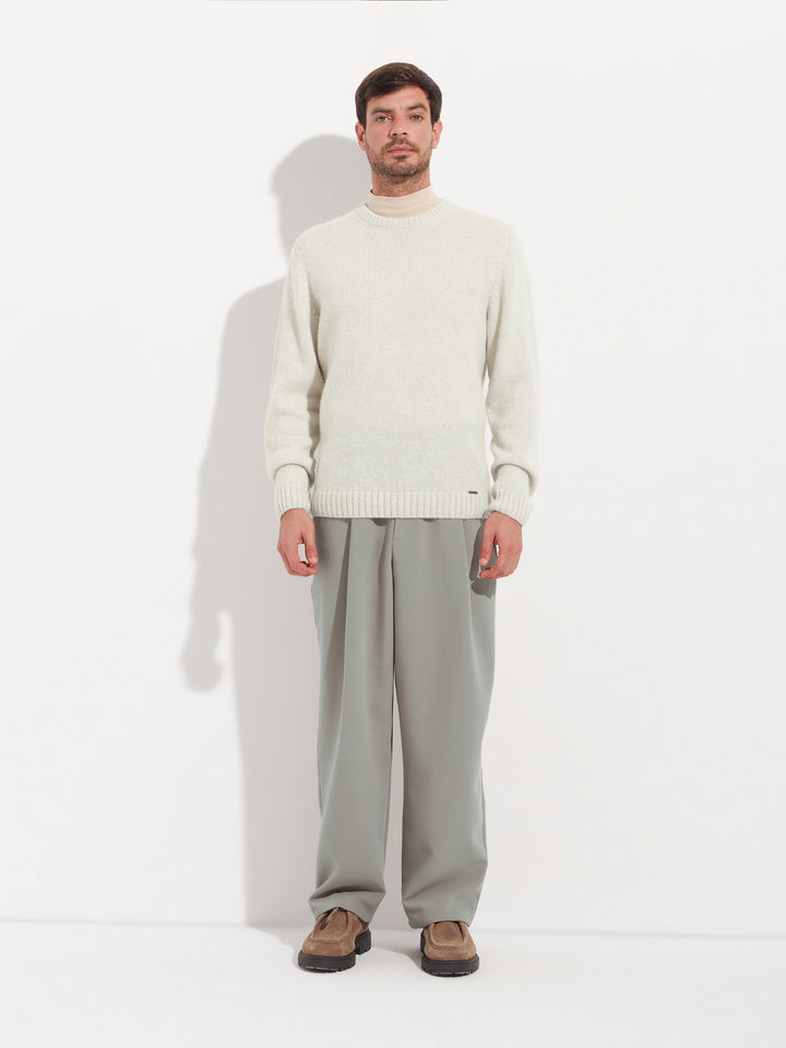 Arequipa Sweater in Baby Alpaca Color Beige