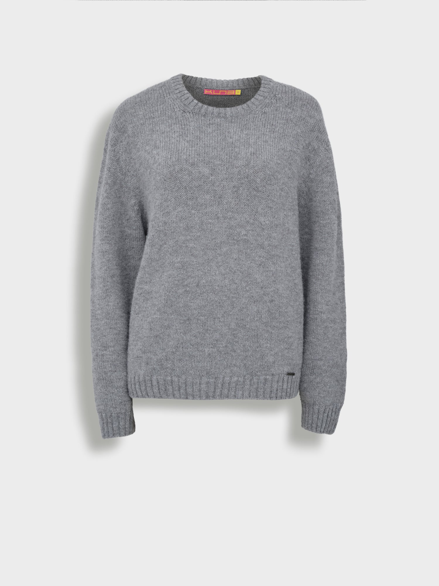 Suéter Arequipa Mujer De Baby Alpaca Color Gris
