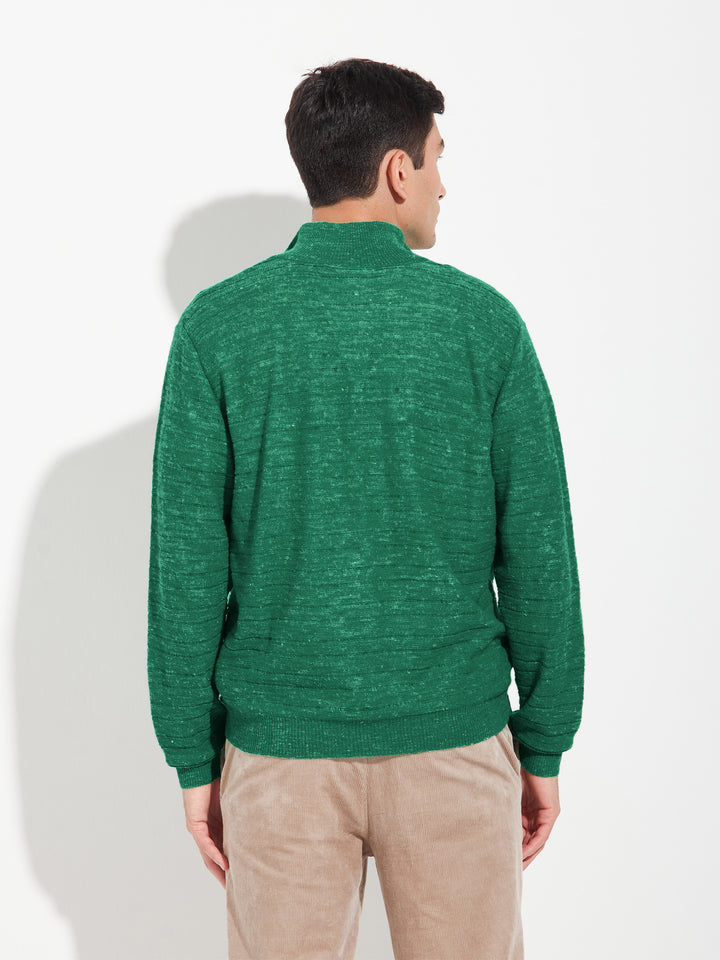 Suéter Zamir De Baby Alpaca Color Verde
