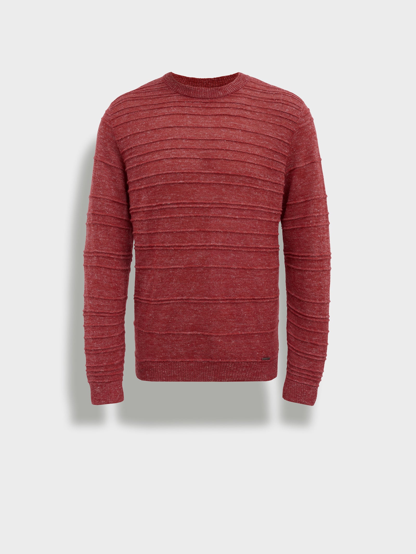 Zidane Sweater - Red Baby Alpaca Color Red