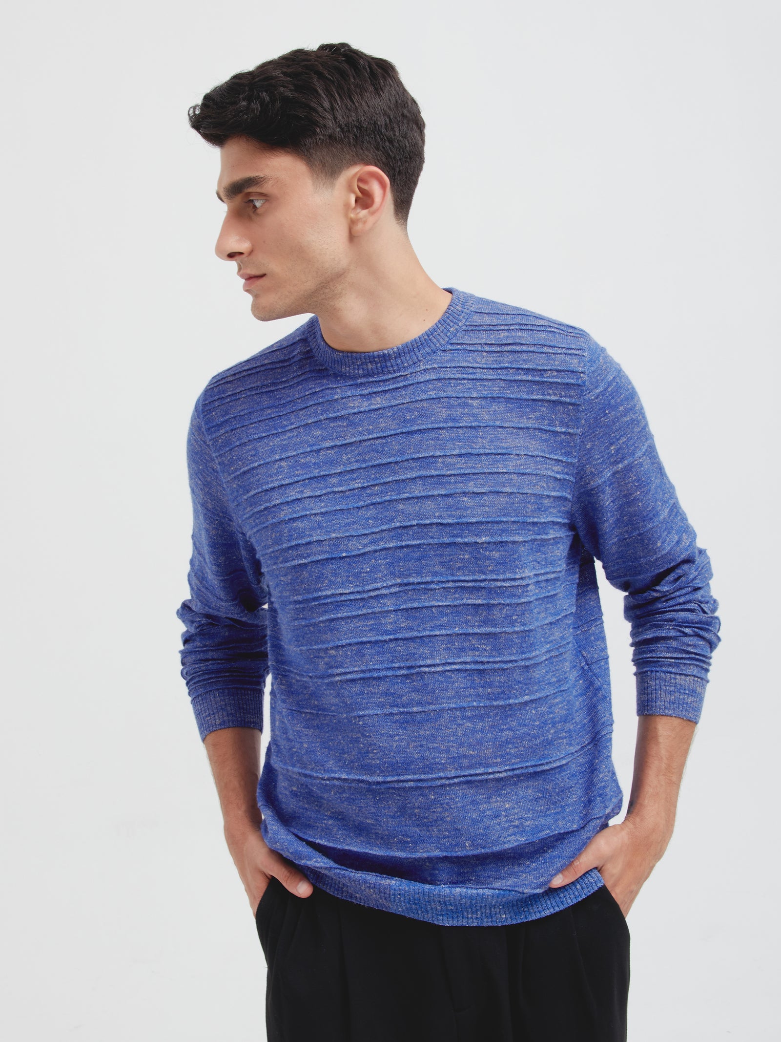 Purple Zidane Sweater Baby Alpaca Color Purple