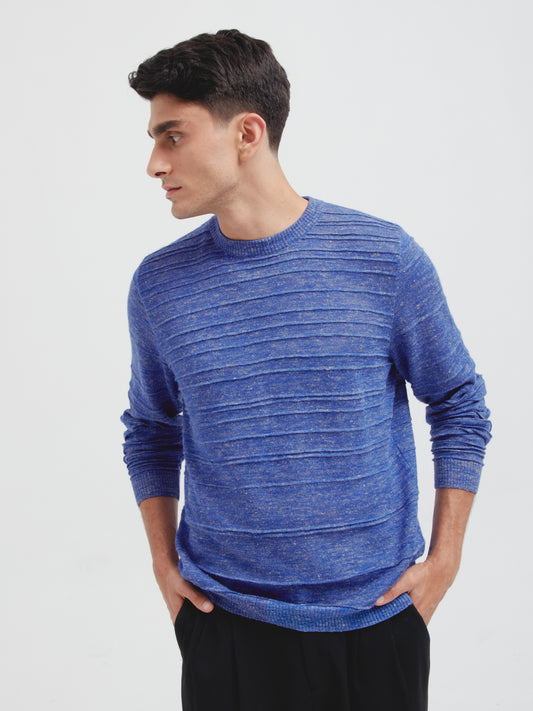 Suéter Zidane De Baby Alpaca Color Morado