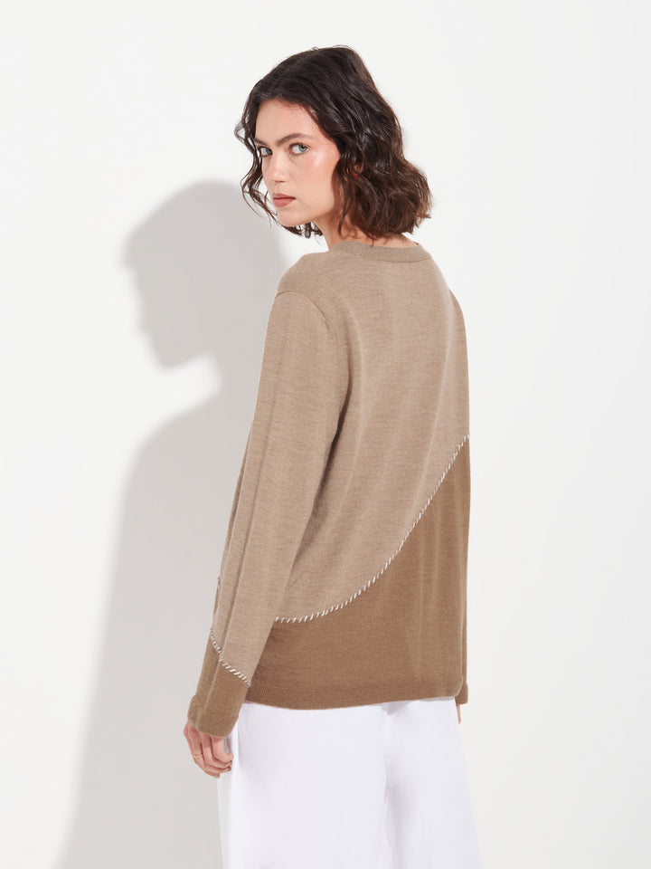 Basilea Baby Alpaca Sweater Camel