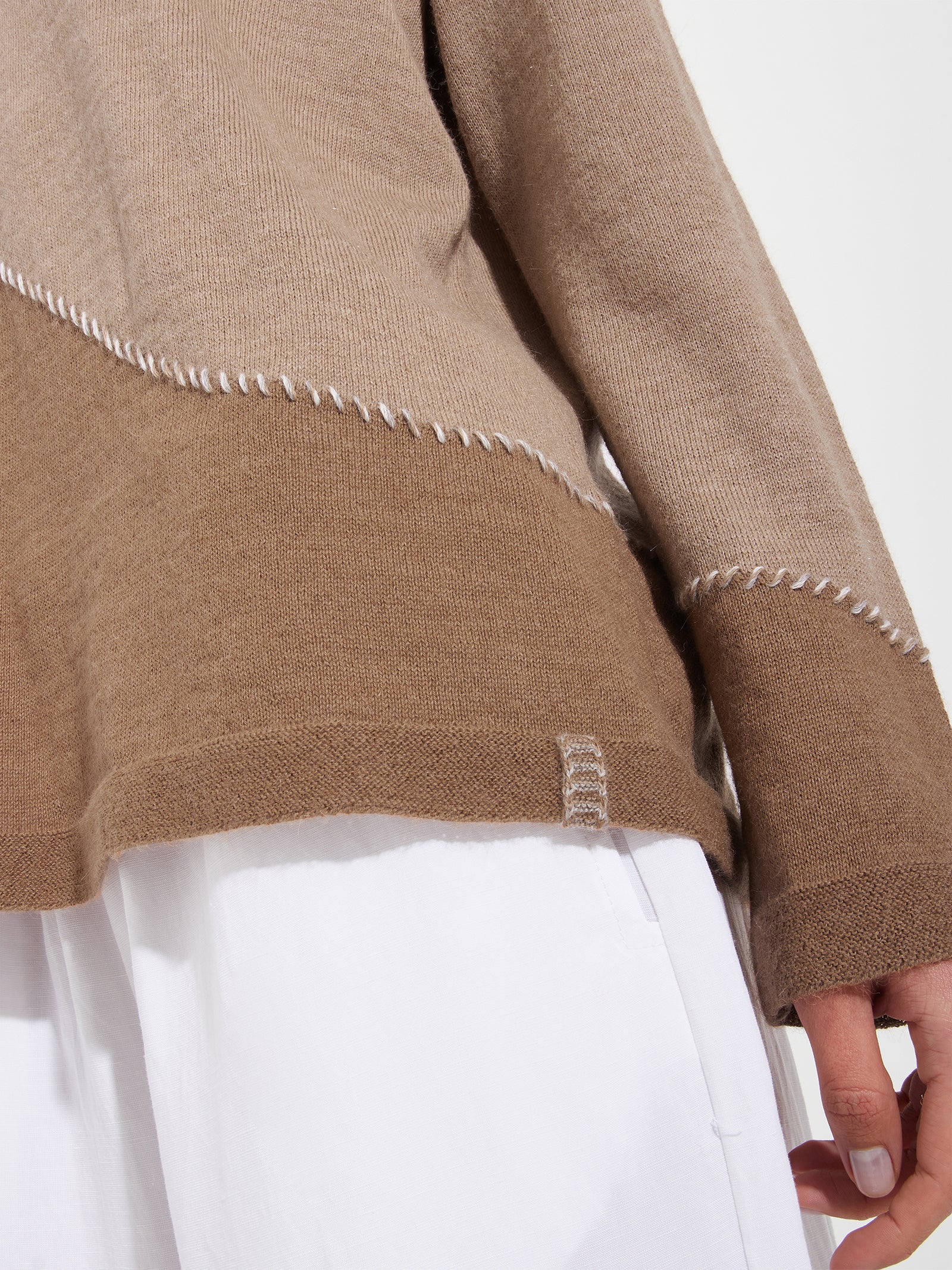 Basilea Baby Alpaca Sweater Camel