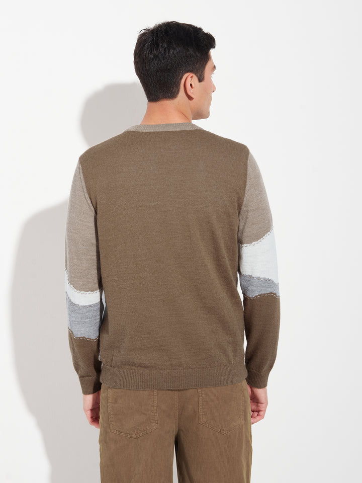 Barranco Camel Baby Alpaca Sweater