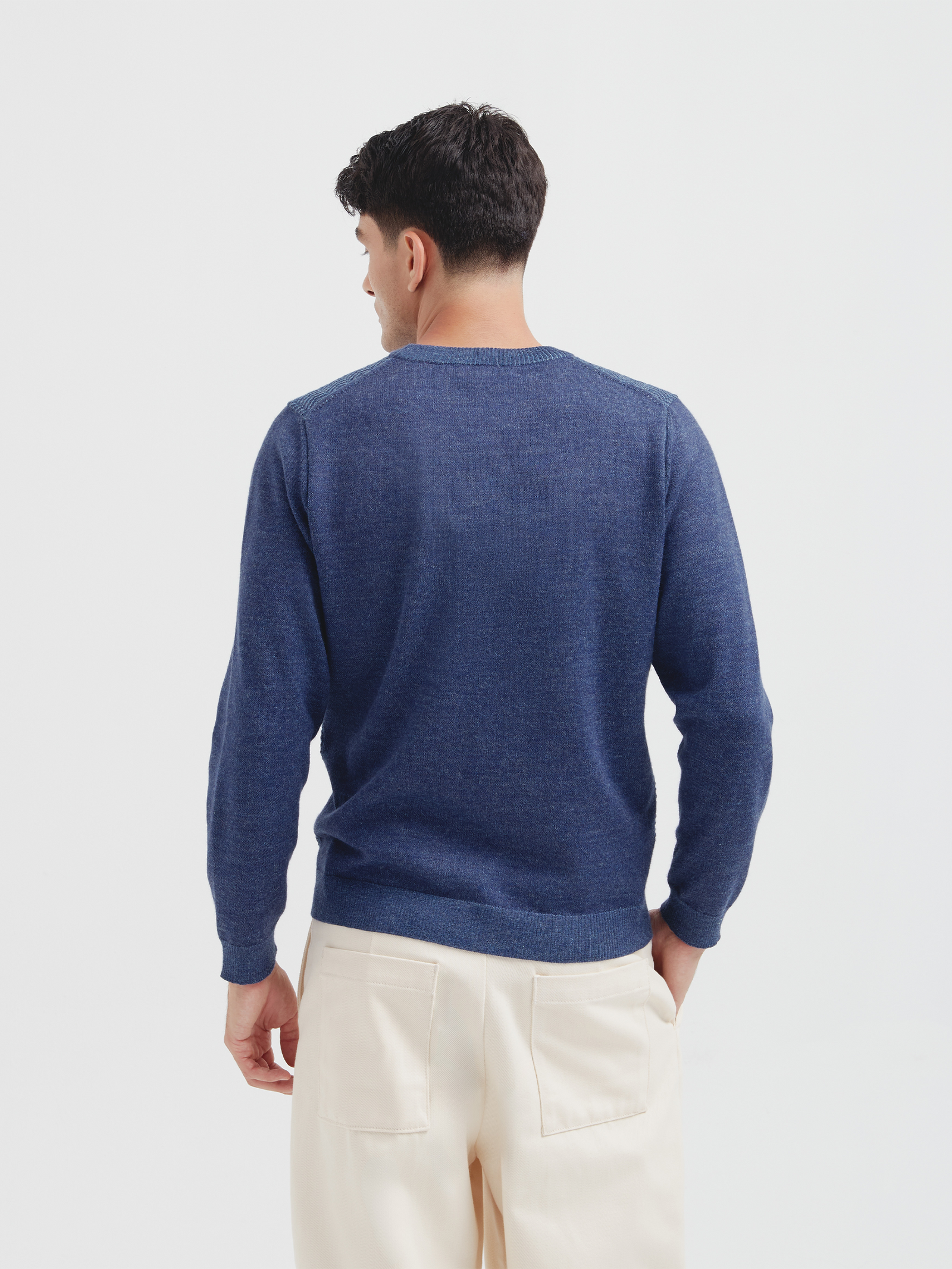 Charly Sweater Baby Alpaca Color Blue