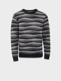Suéter Christian De Baby Alpaca Color Gris