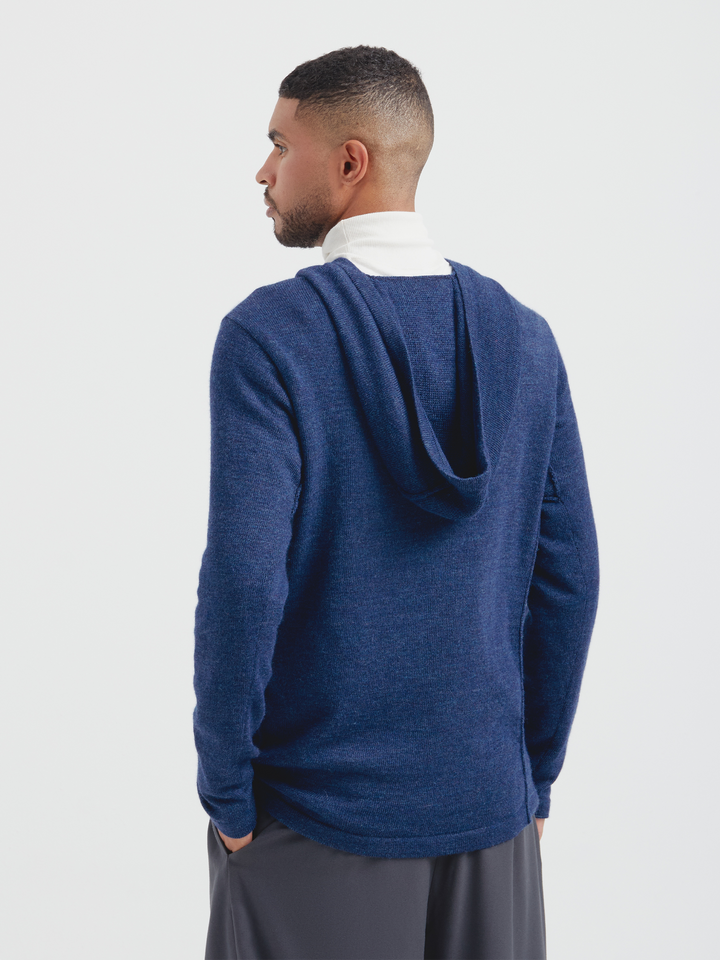 Suéter Ciro De Alpaca Royal Color Azul