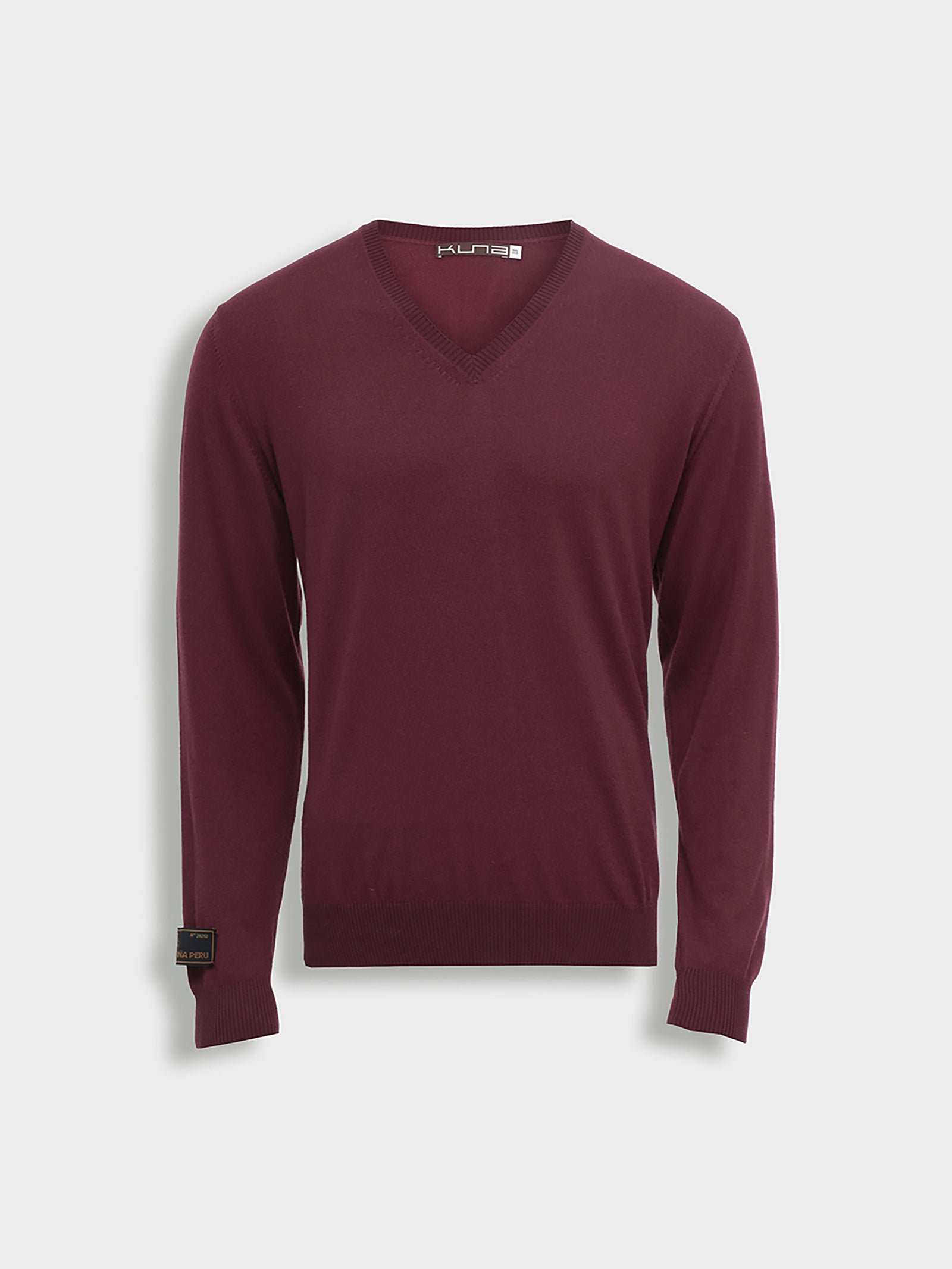 Brian De Vicuña Cherry-Colored Sweater