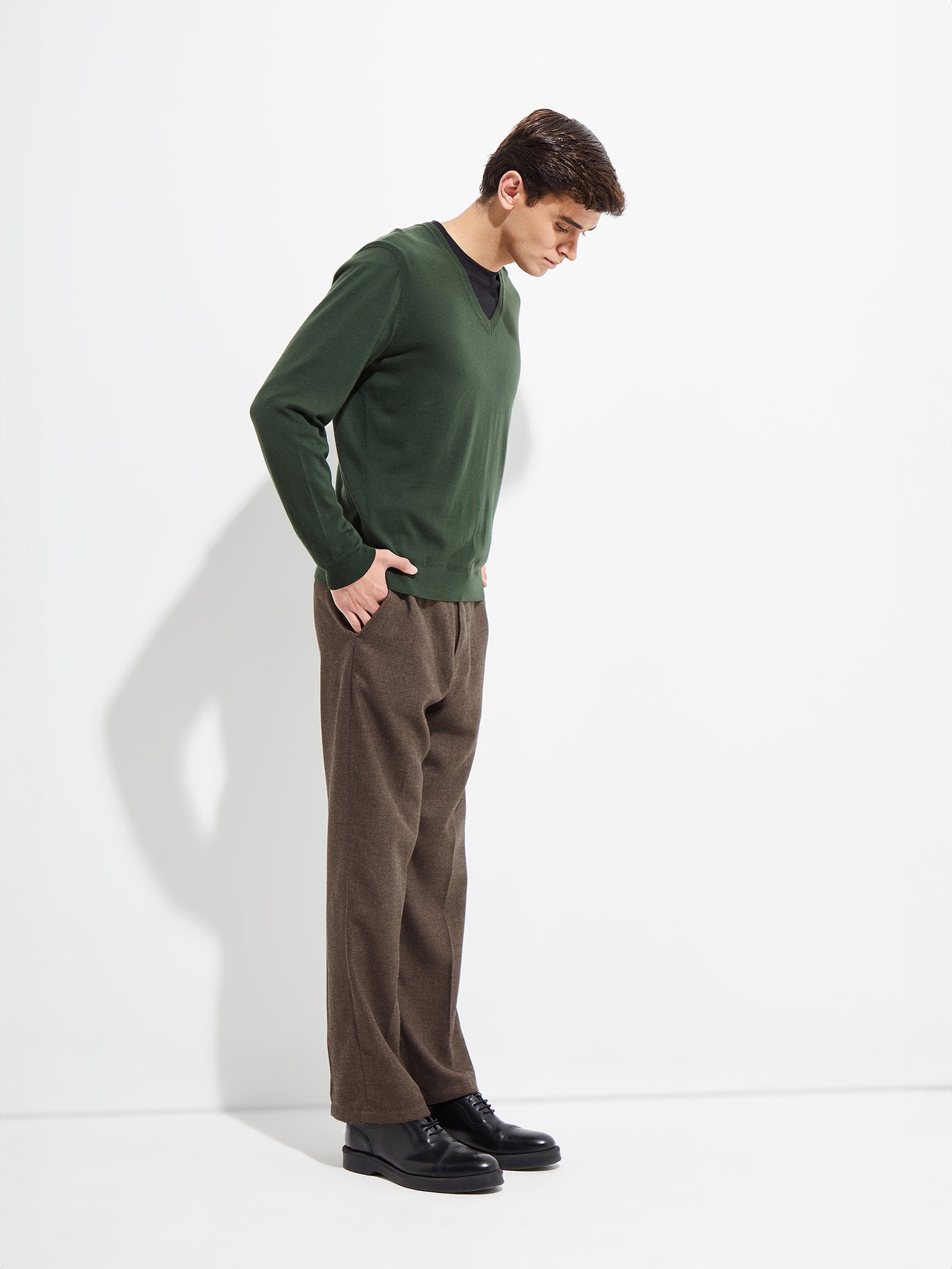 Bryan de Vicuña Green Sweater