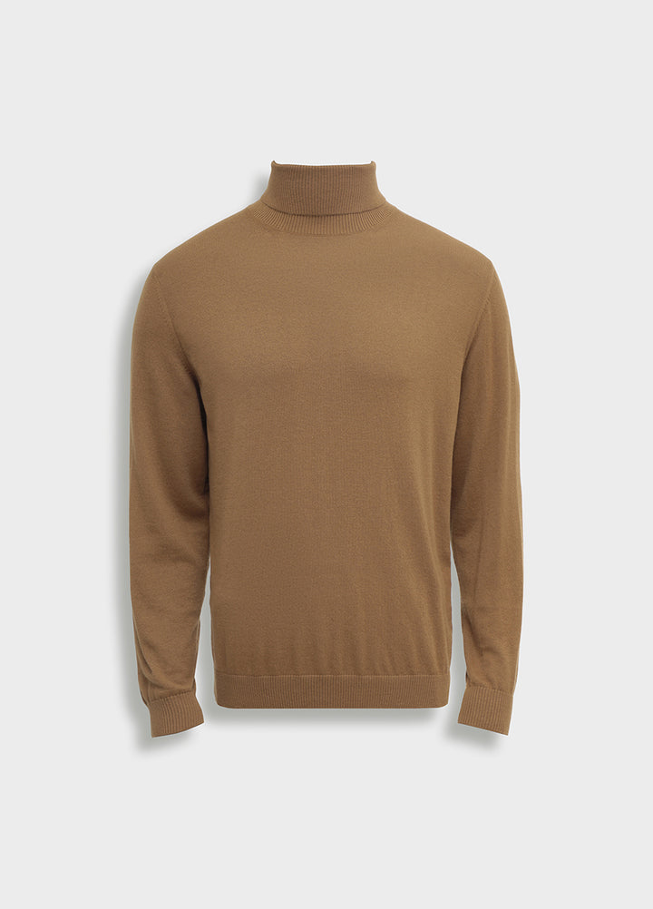 Suéter Bach De Vicuña Color Camel