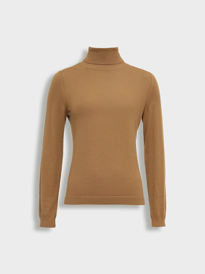 Suéter Berenice De Vicuña Color Camel