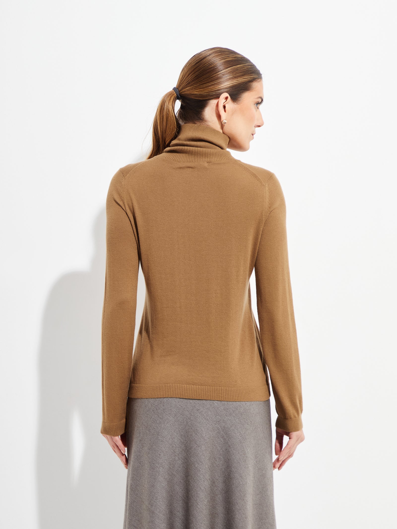 Berenice Vicuña Sweater Camel