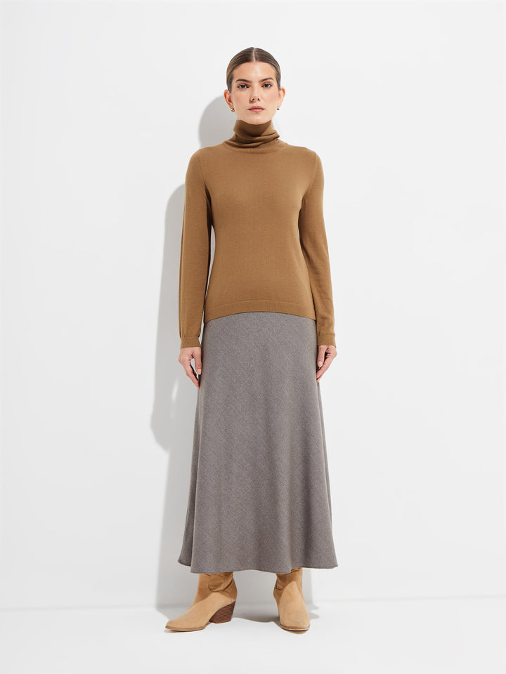 Suéter Berenice De Vicuña Color Camel