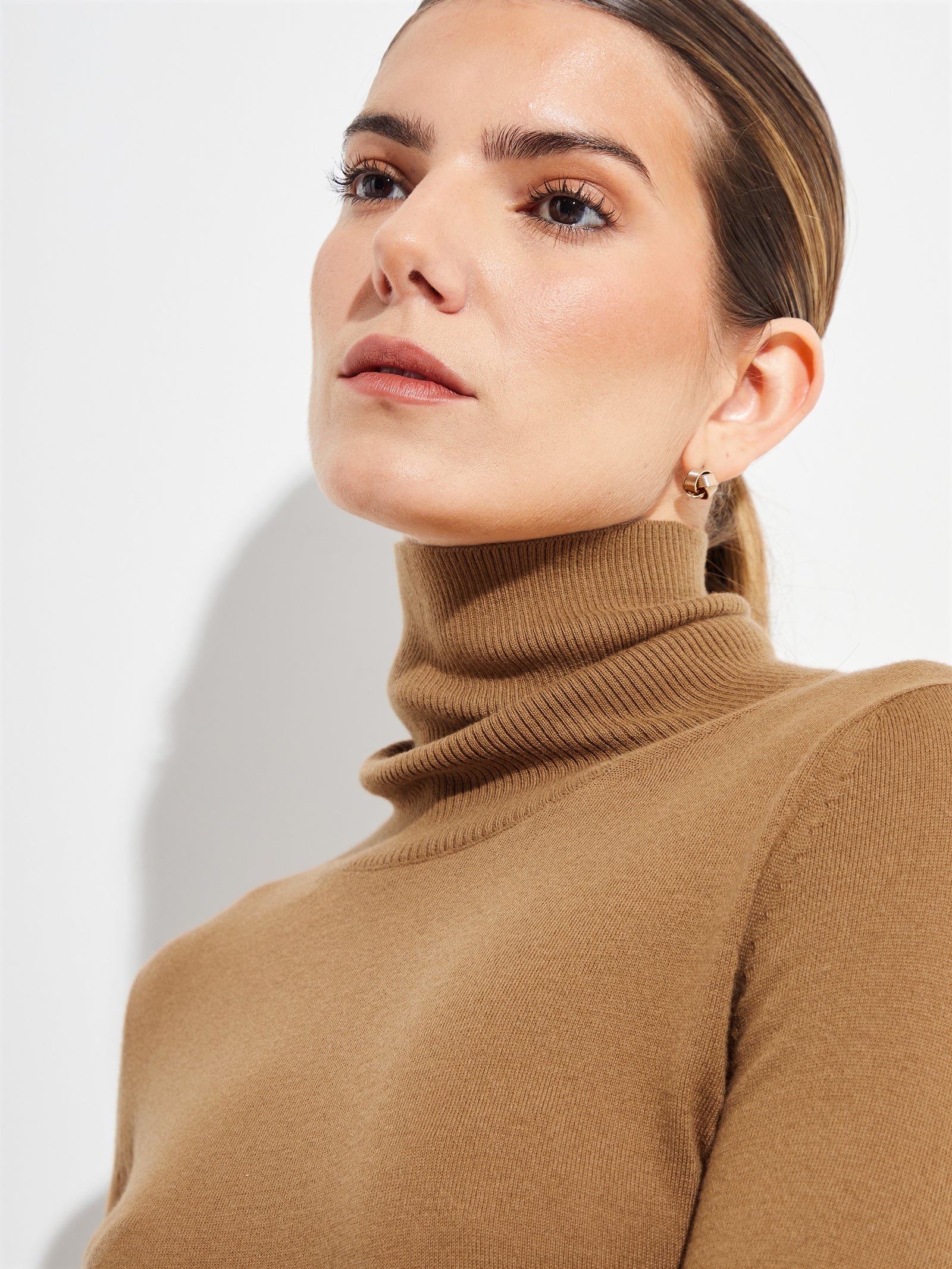 Berenice Vicuña Sweater Camel