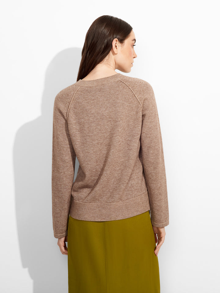 Beige Cotton Zucca Sweater