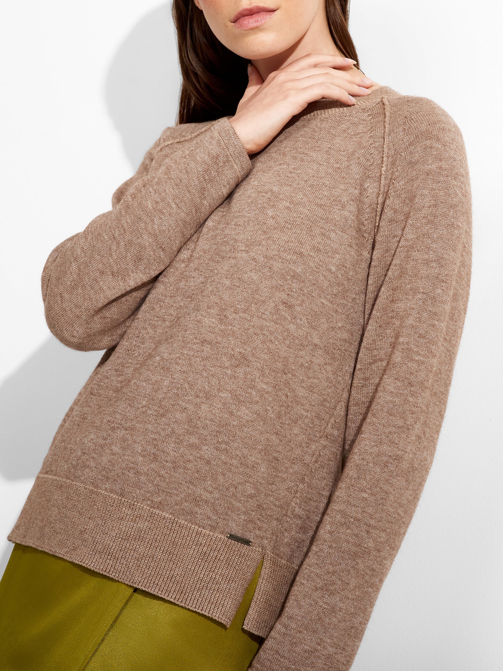 Zucca Sweater Cotton Color Beige