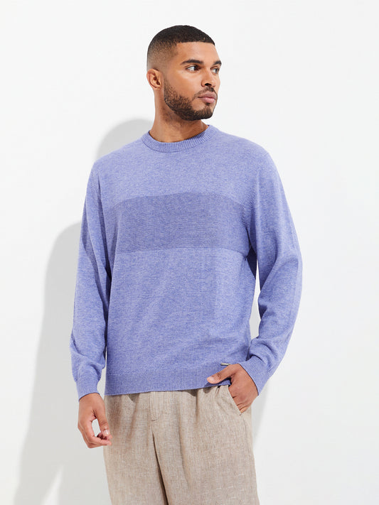 Yoel Cotton Sweater Blue Color