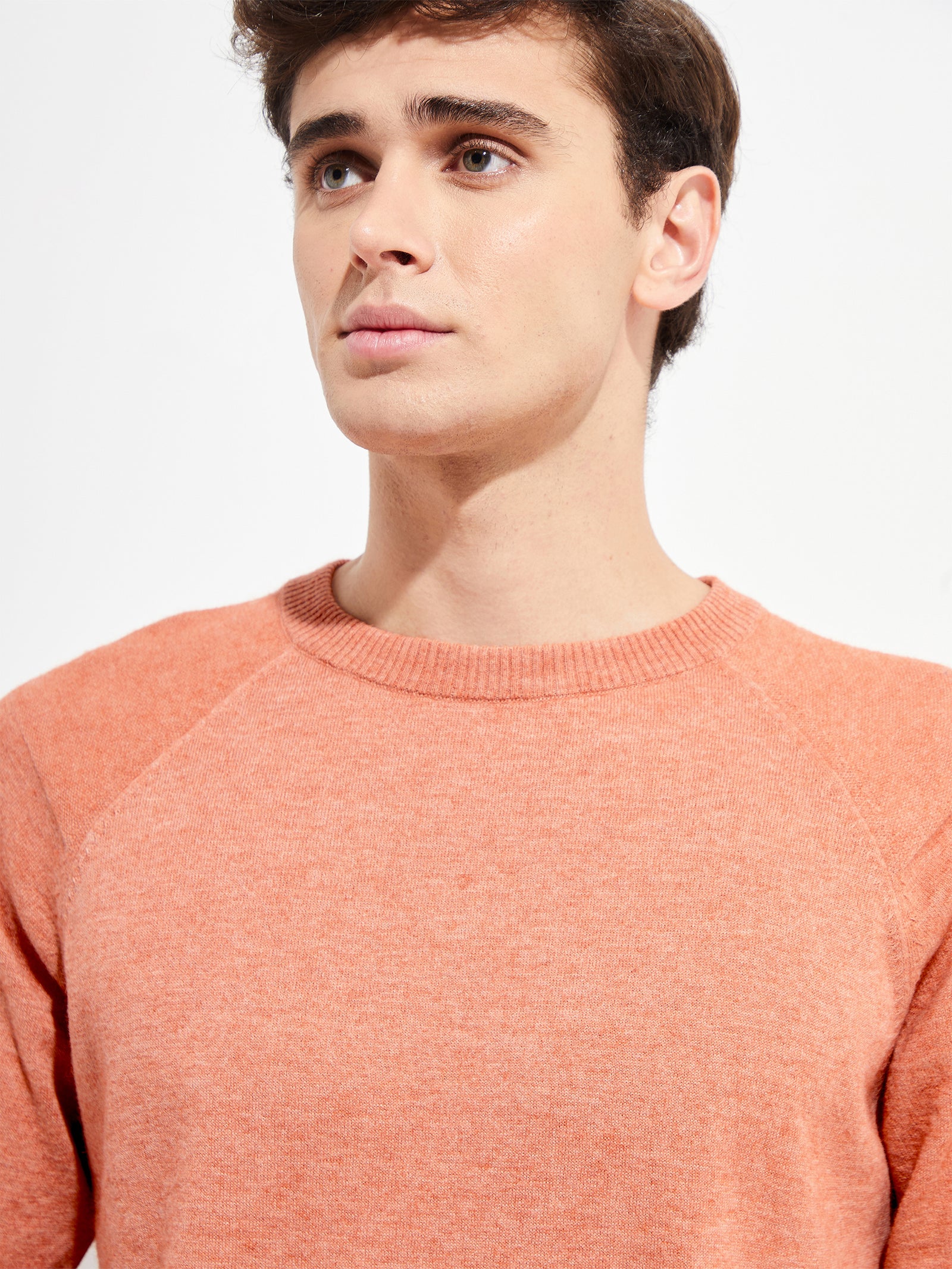 Suéter Yordan De Algodón Color Naranja