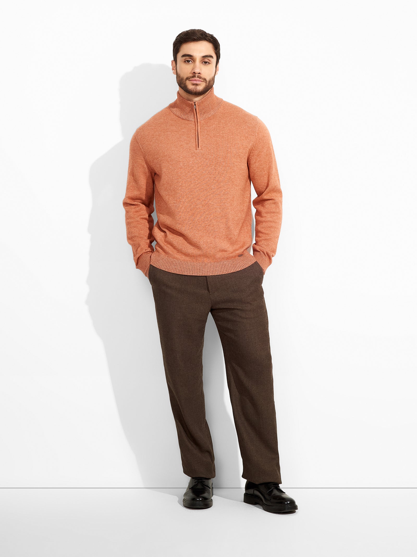 Suéter Zola De Algodón Color Naranja