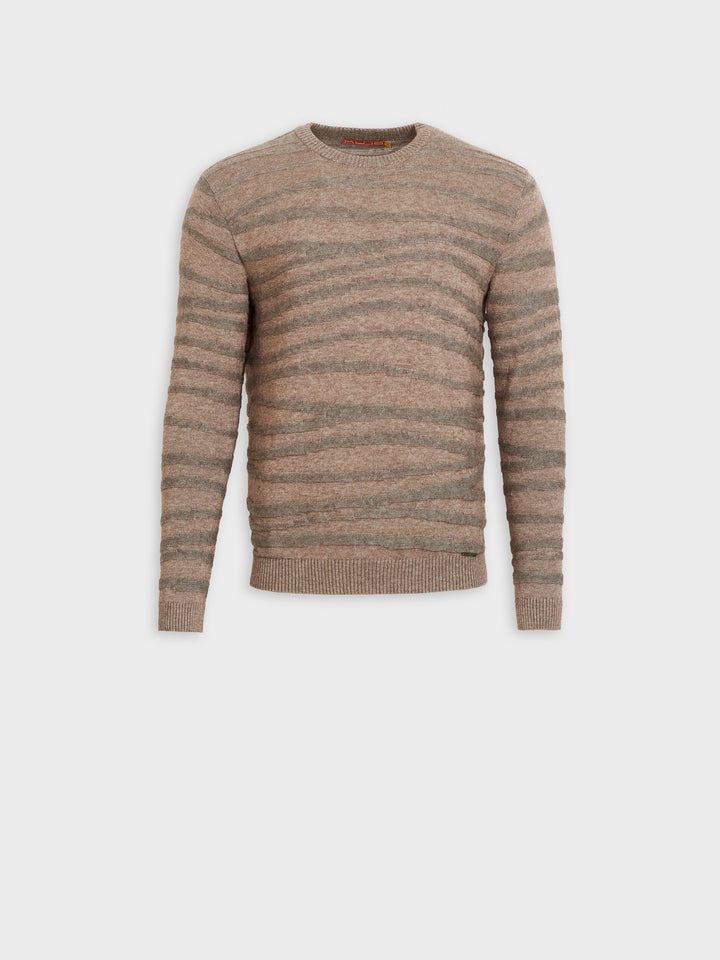 Suéter Zion De Algodón Color Gris