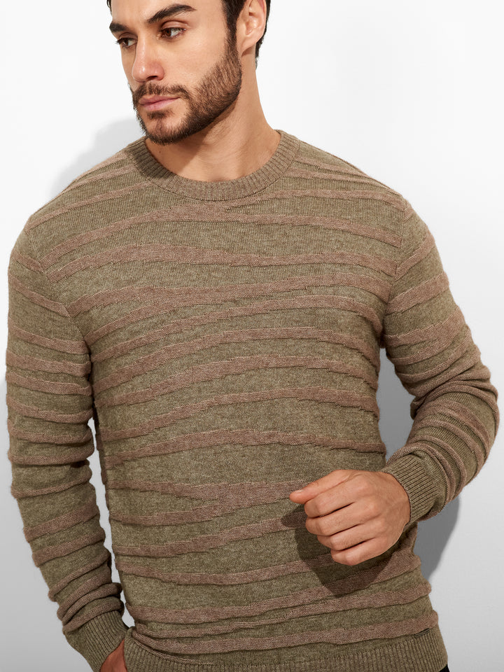 Suéter Zion De Algodón Color Beige