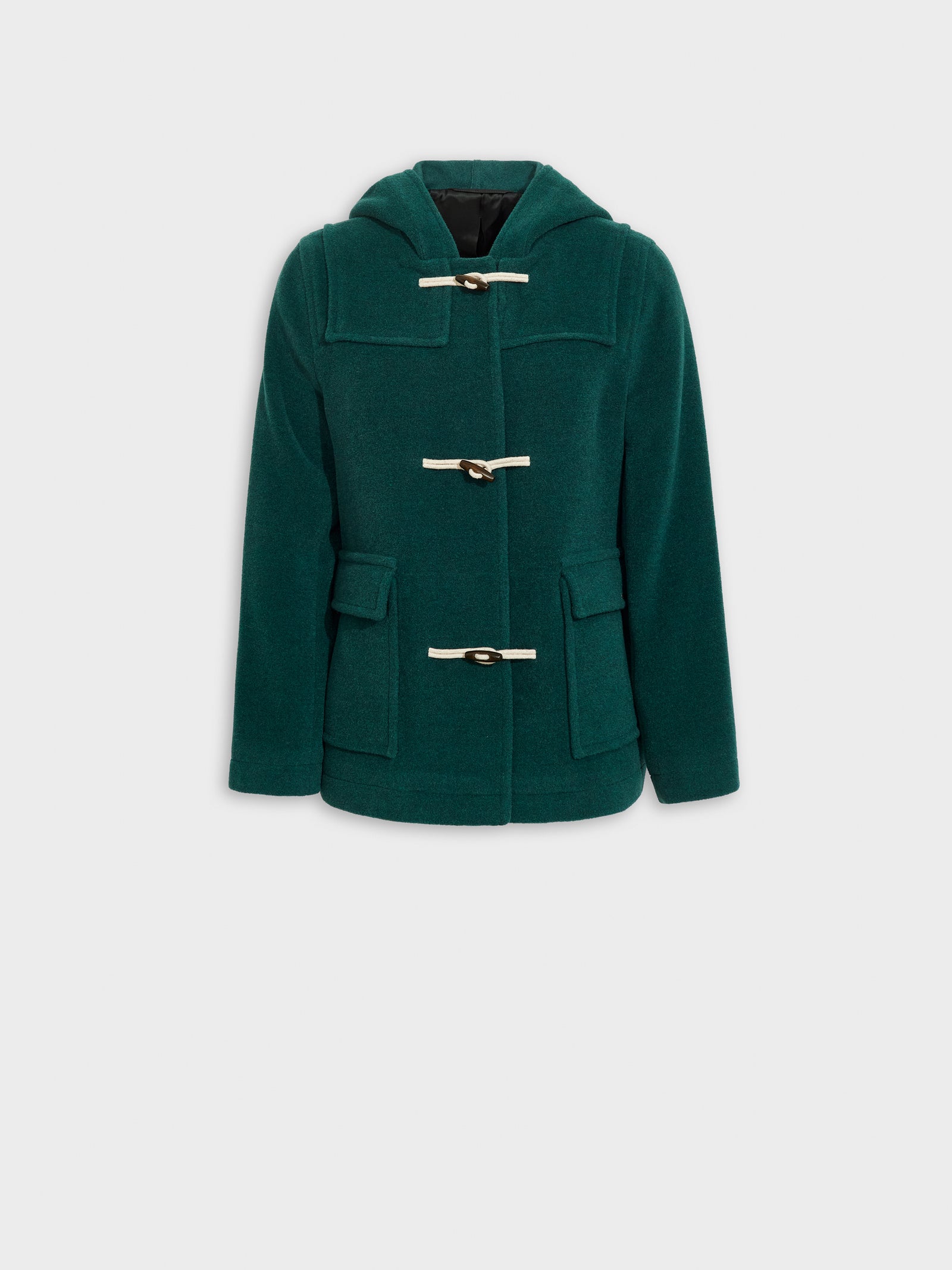 Saco Ziggy De Baby Alpaca Y Lana Color Verde