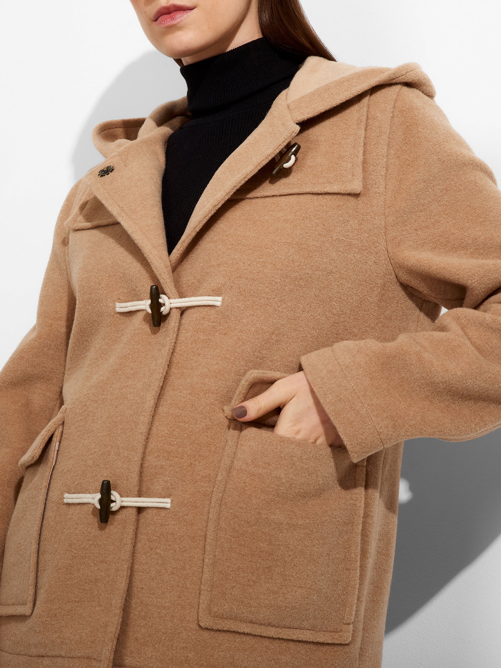 Saco Ziggy De Baby Alpaca Color Beige