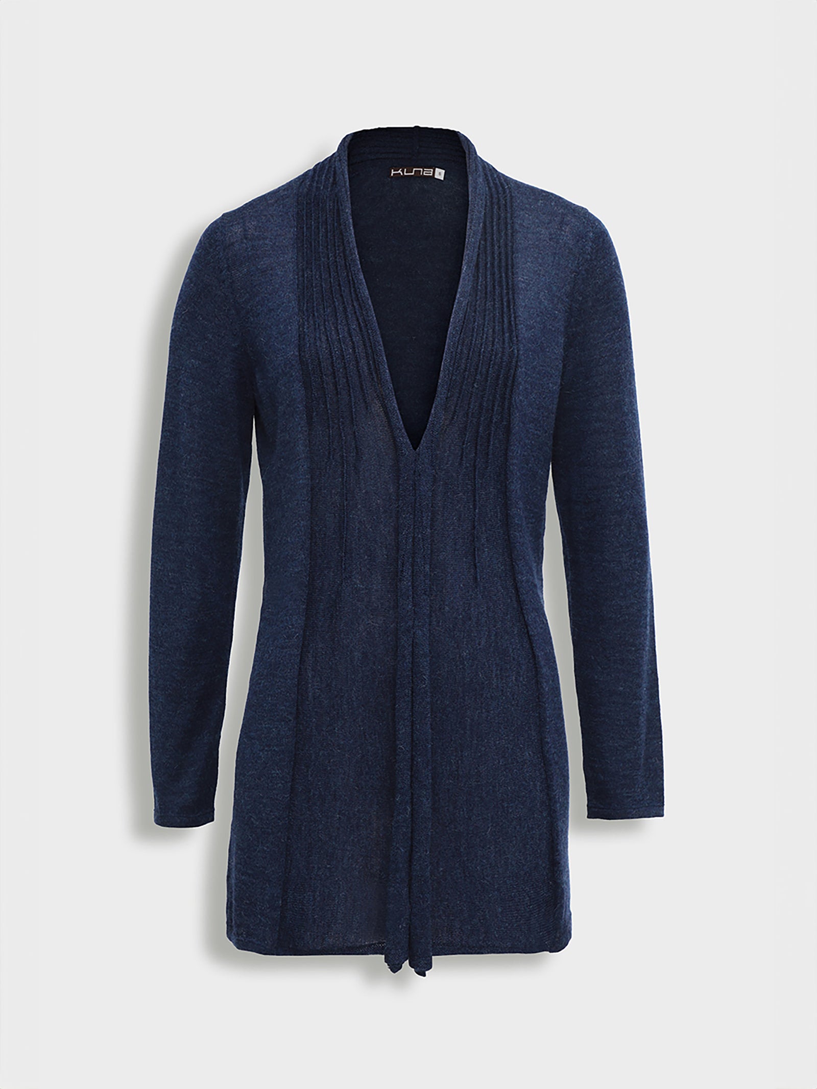 Kayla Cardigan By Royal Alpaca In Blue